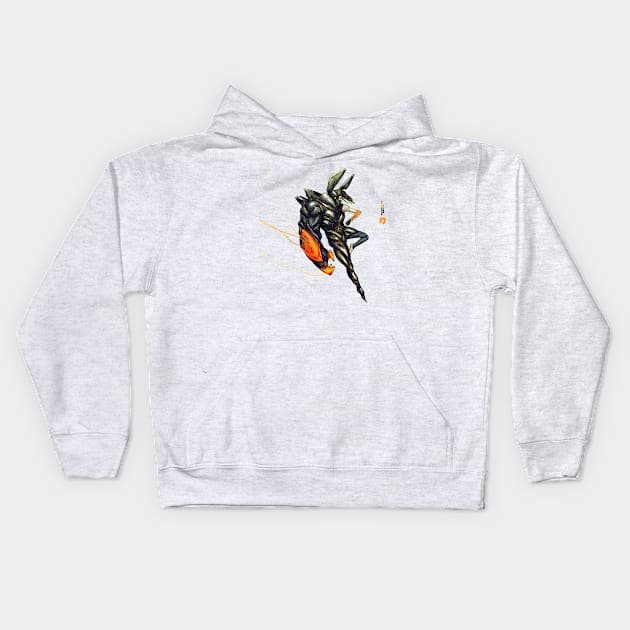 Molten Punch Kids Hoodie by OneDalatian